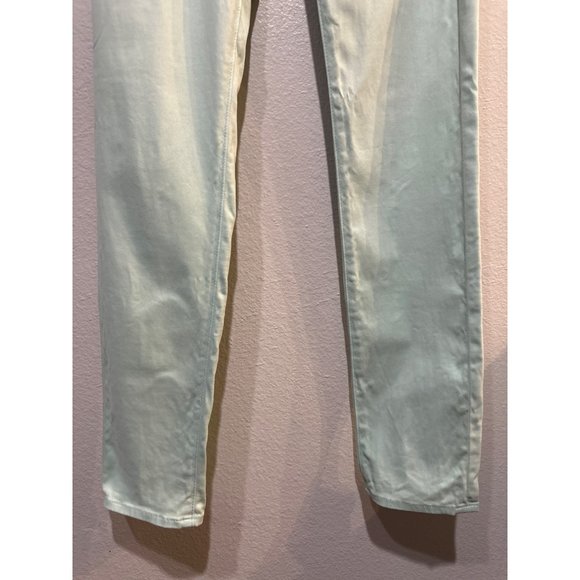 Adriano Goldschmied 26W The Stilt Cigarette Jeans Mint Green - Picture 5 of 14